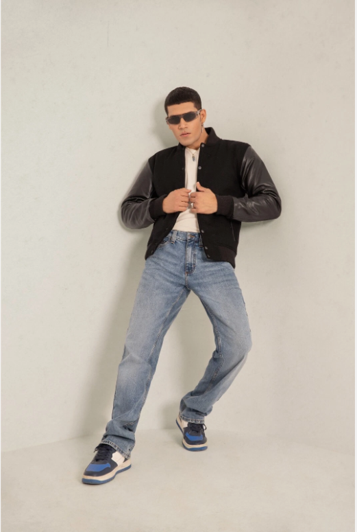 Unisex Varsity Jacket Baseball Letterman Jackets Wool Body Real Leather Sleeves